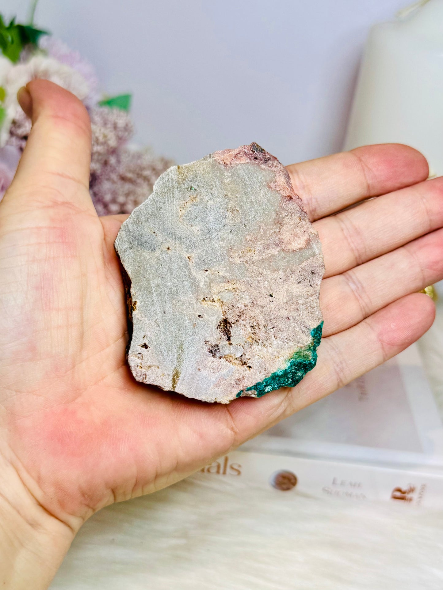 Rare Collectors Piece ~ Green Dioptase Specimen 7cm 106g