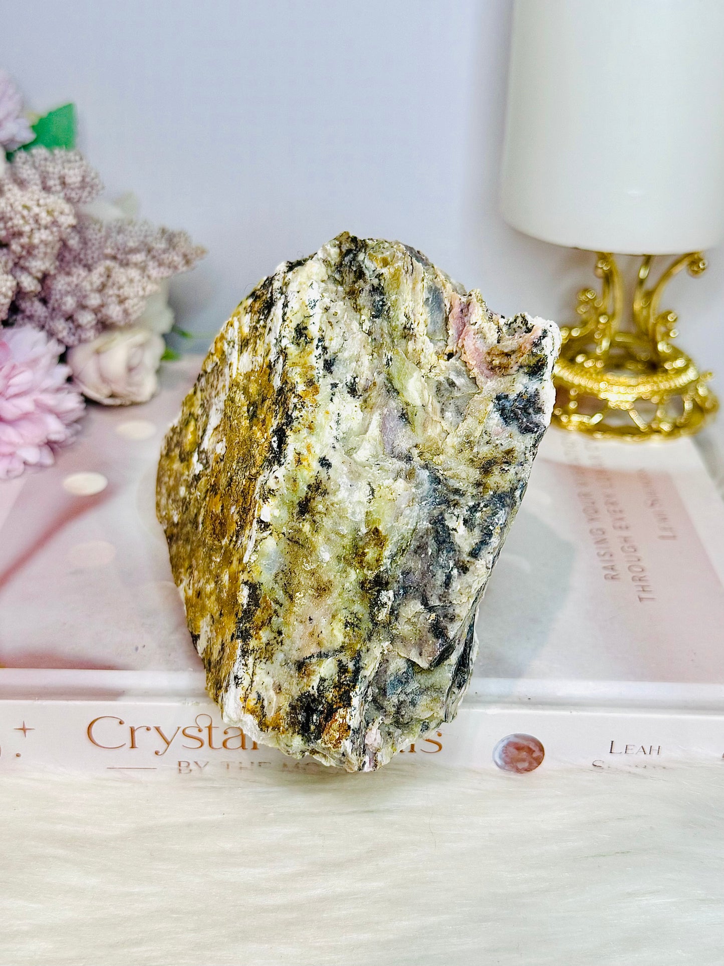 Large Chunky Natural Pink Opal Specimen 668gram