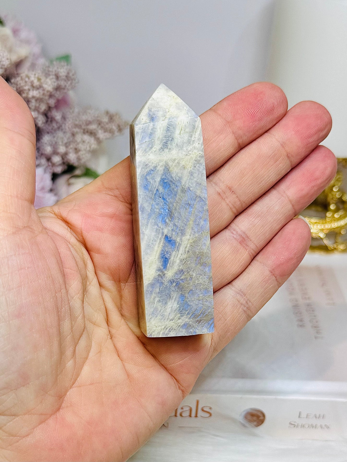 Moonstone Tower Full of Blue Flash 7.5cm