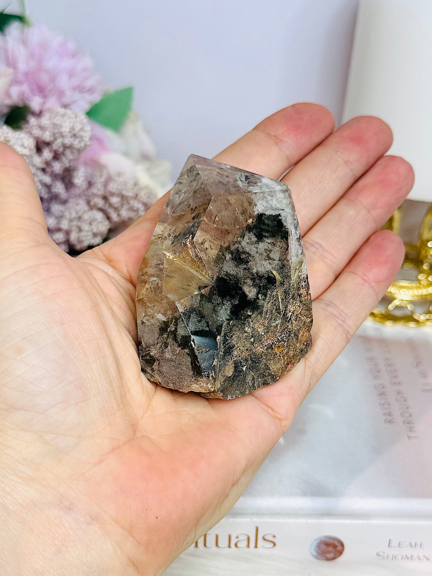 Garden Quartz | Lodolite Natural Freeform 143g