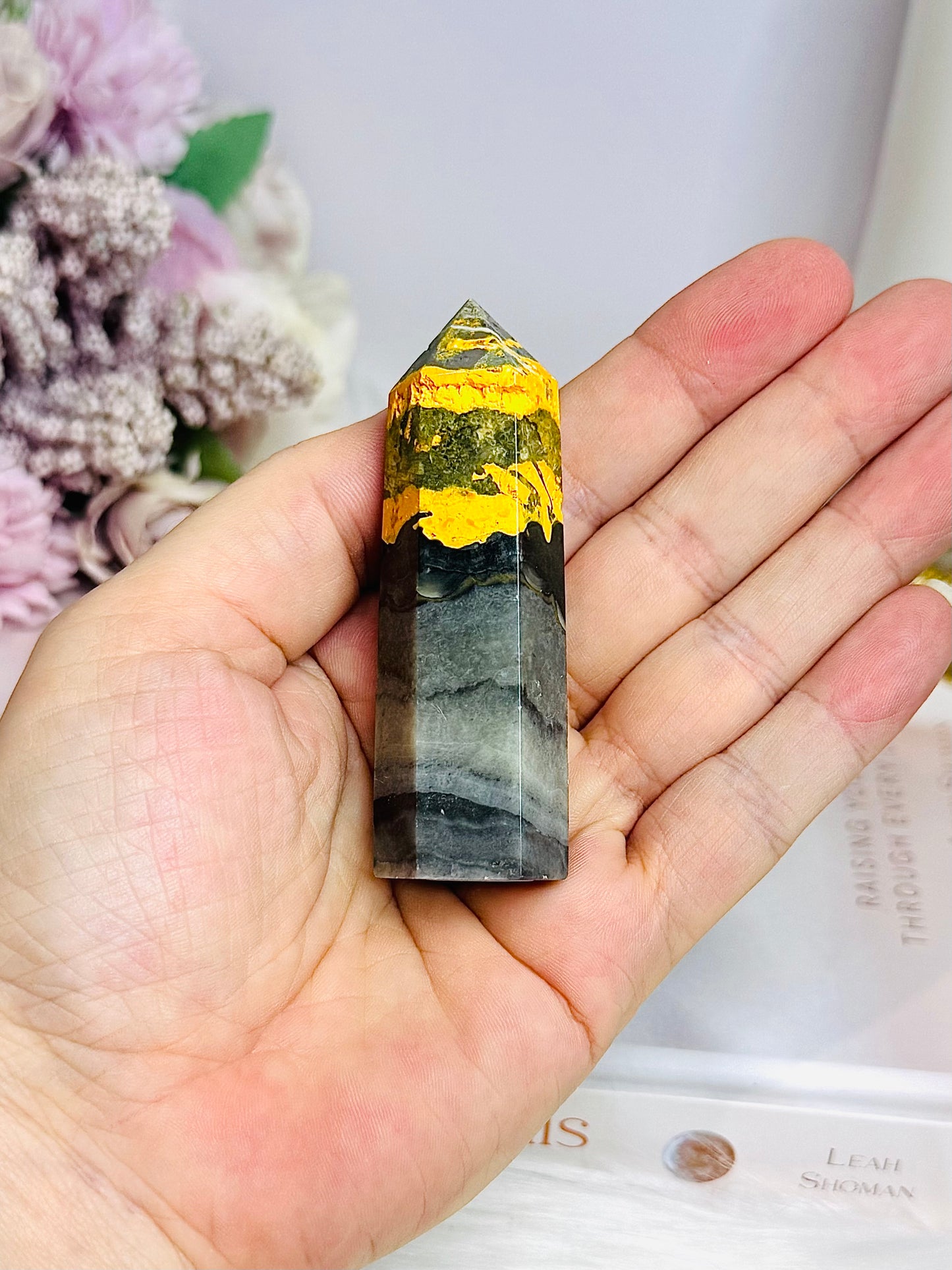 Bumblebee Jasper Tower | Point 7.5cm