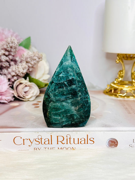 Blue Apatite Freeform | Flame 8cm