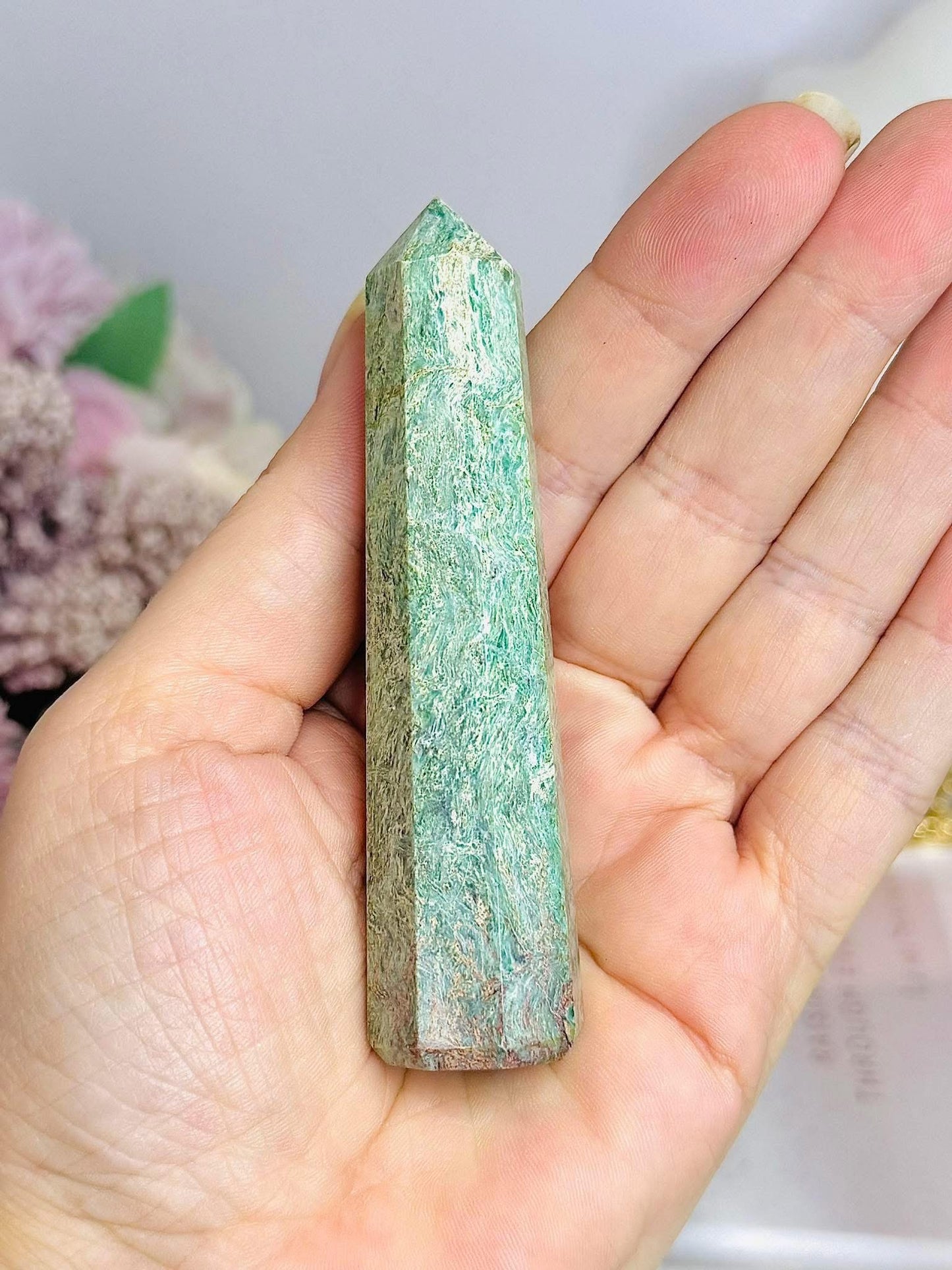 Green Fuchsite Tower 9cm