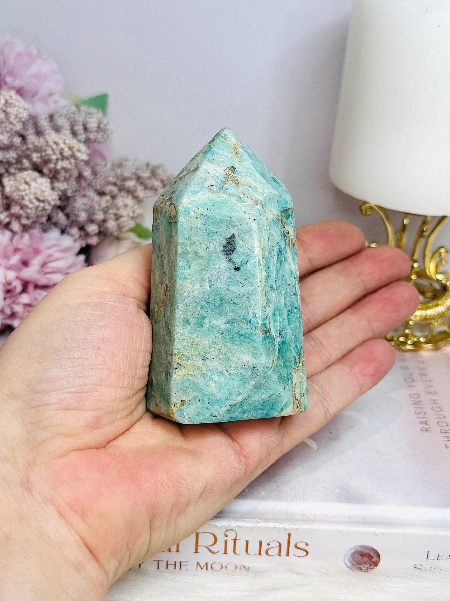Chunky Amazonite Tower 9cm 240g
