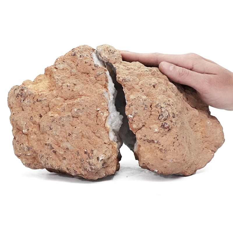 Huge Natural Moroccan Geode | Calcite Pair 5.4KG