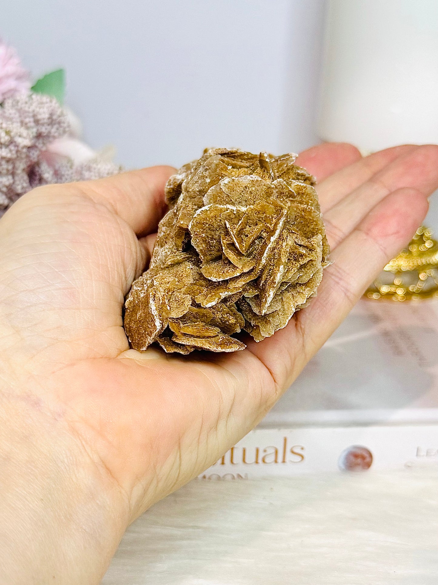 Natural Desert Rose Selenite Specimen 9cm