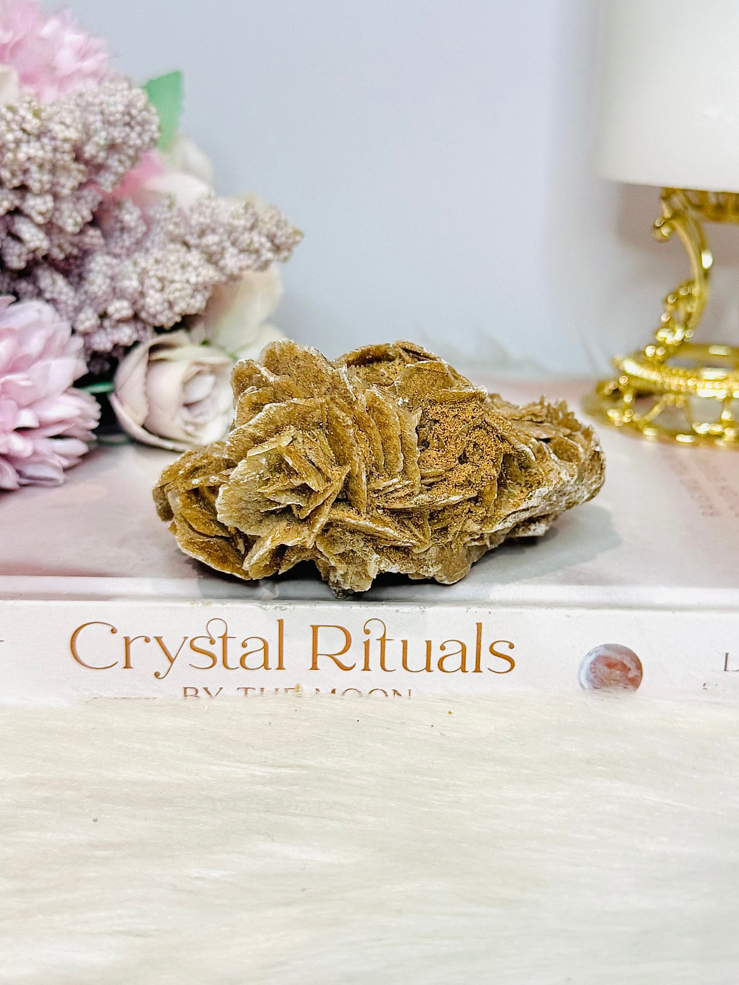 Natural Desert Rose Selenite Specimen 9cm