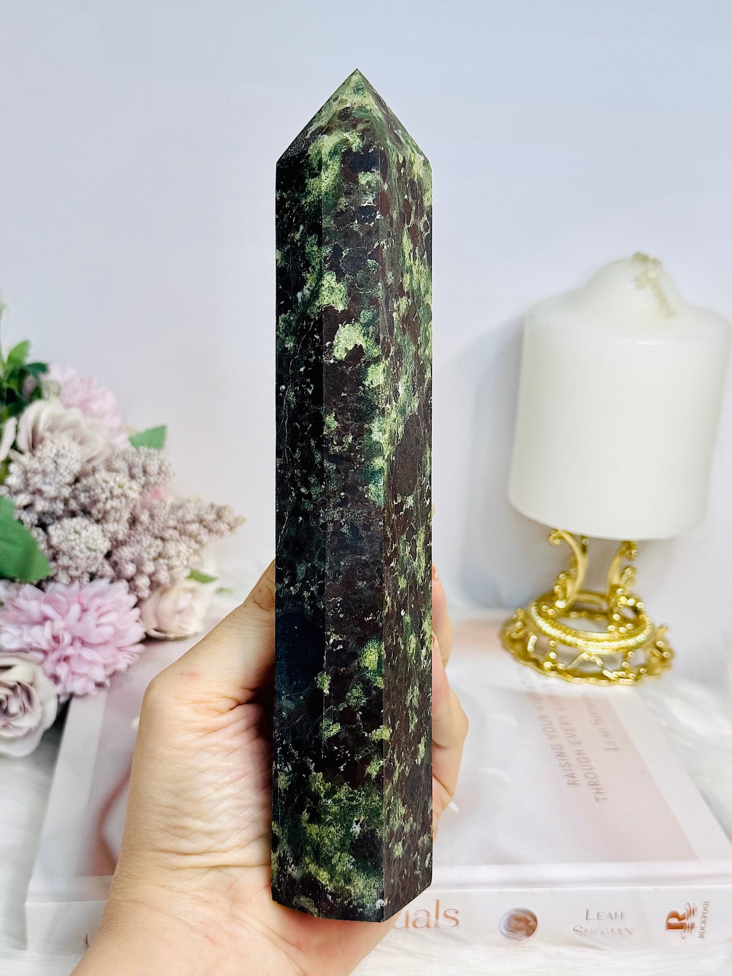 Large Mixed Jasper Tower 21cm