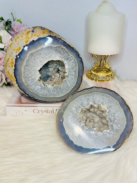 Large Sugar Druzy Agate Jewellery Box 2.2KG