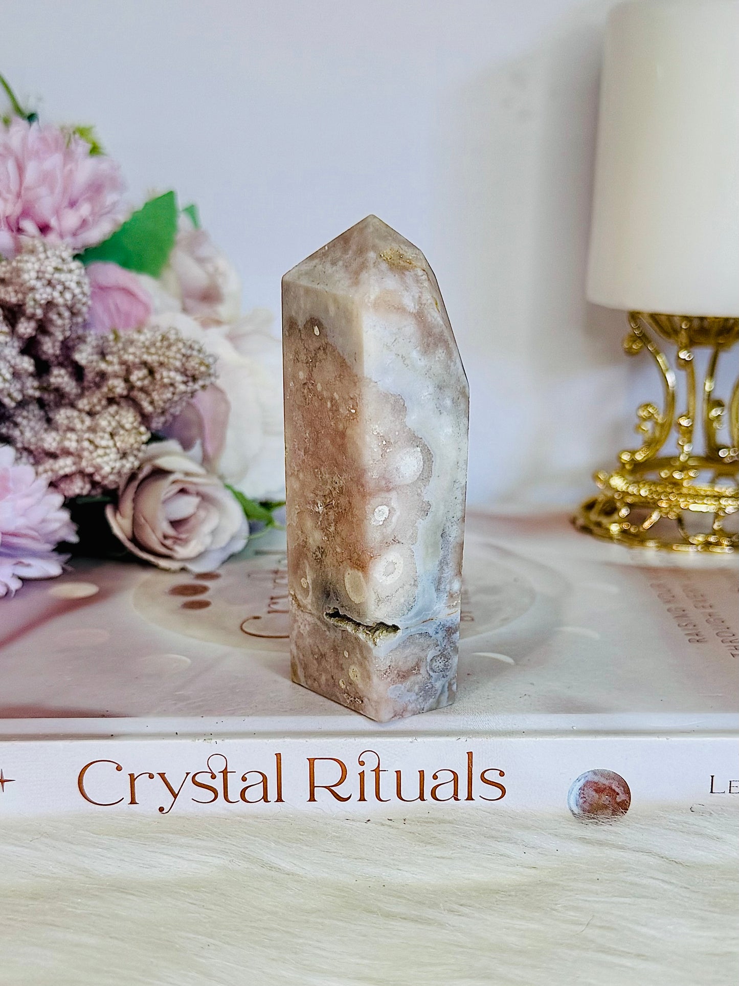 Pink Amethyst Tower | Point From Brazil 9cm