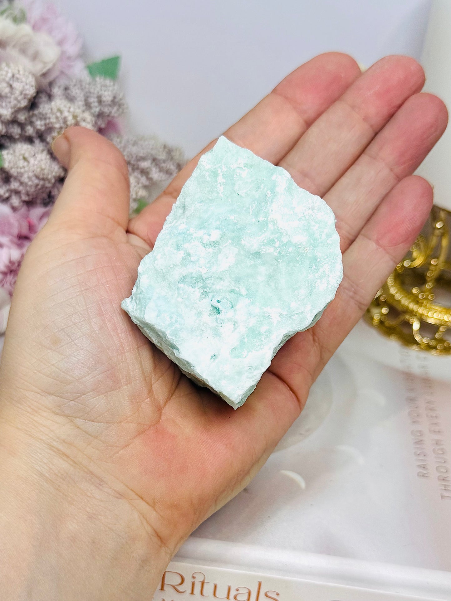 Natural Blue Hemimorphite Specimen 193g
