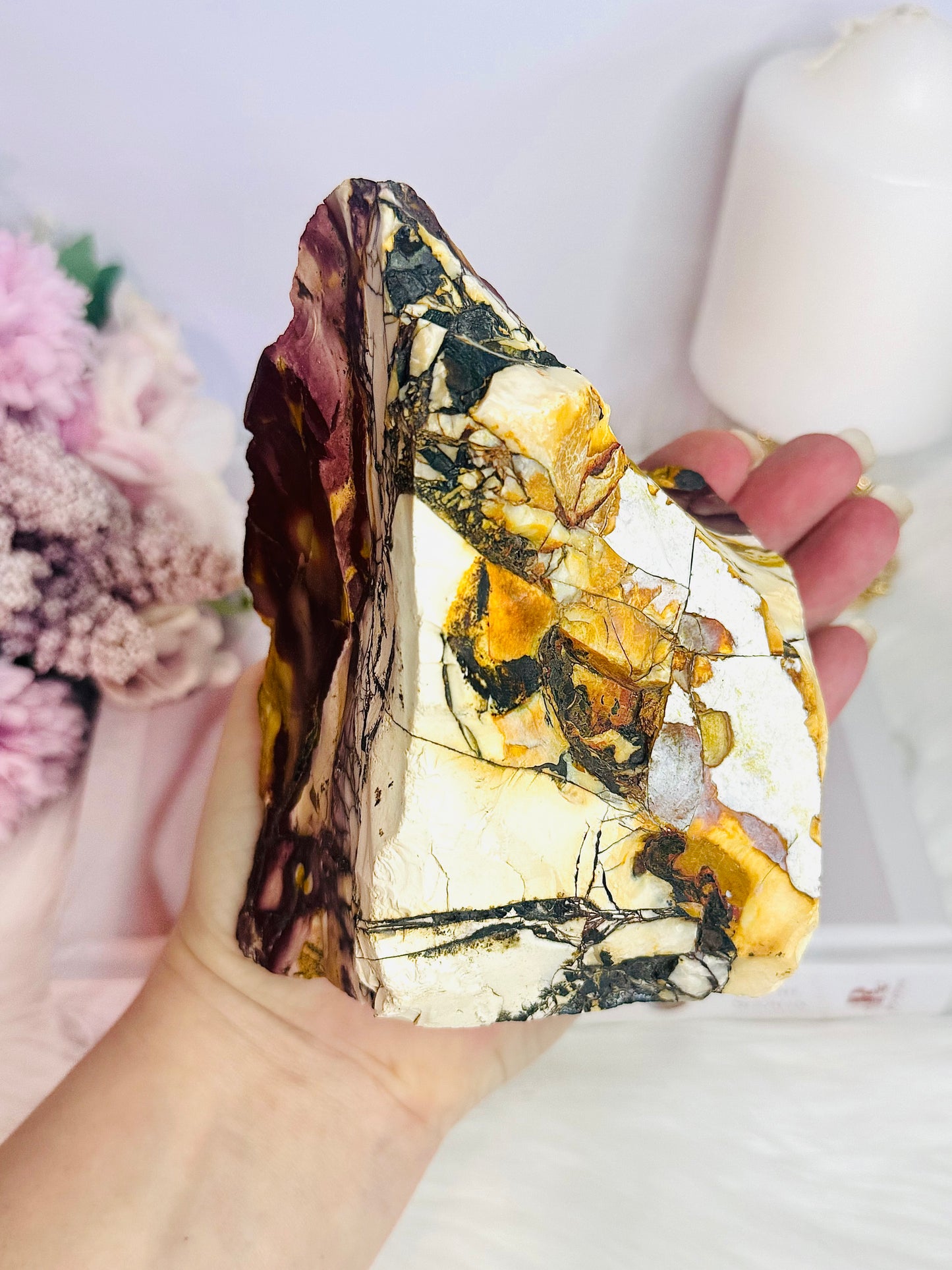 Large 949gram Natural Mookaite Jasper Freeform
