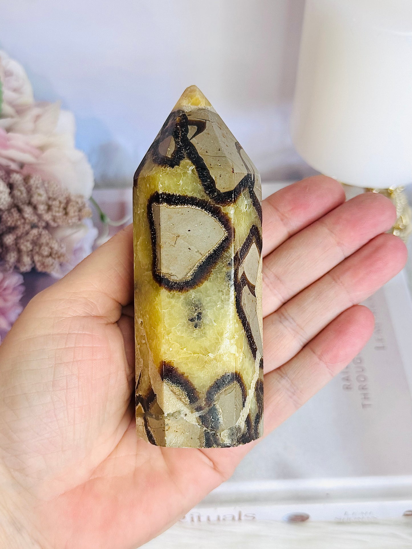 Chunky Septarian Tower 11.5cm