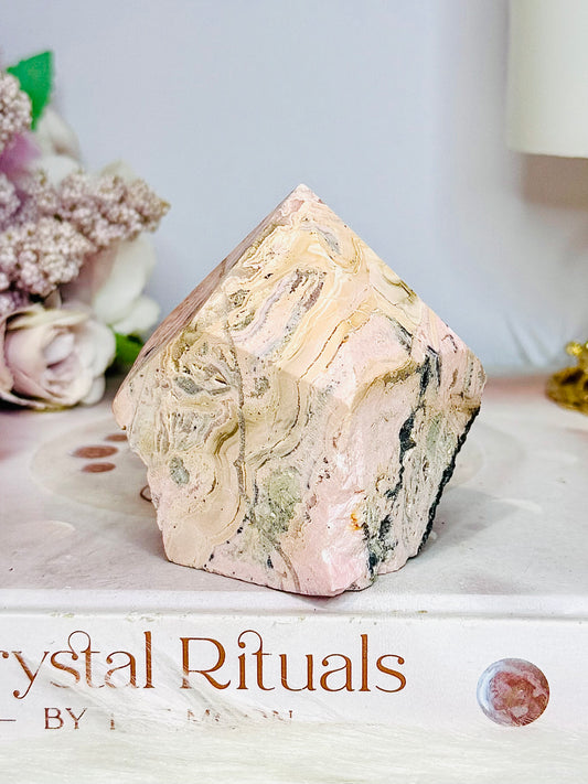 Rhodochrosite Polished Point 349g