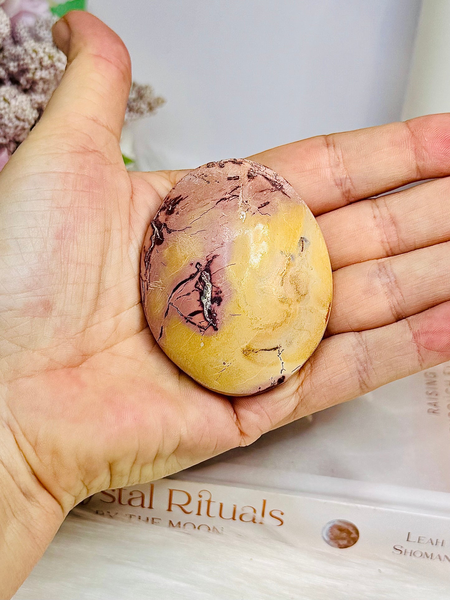 Picture Jasper Palm Stone