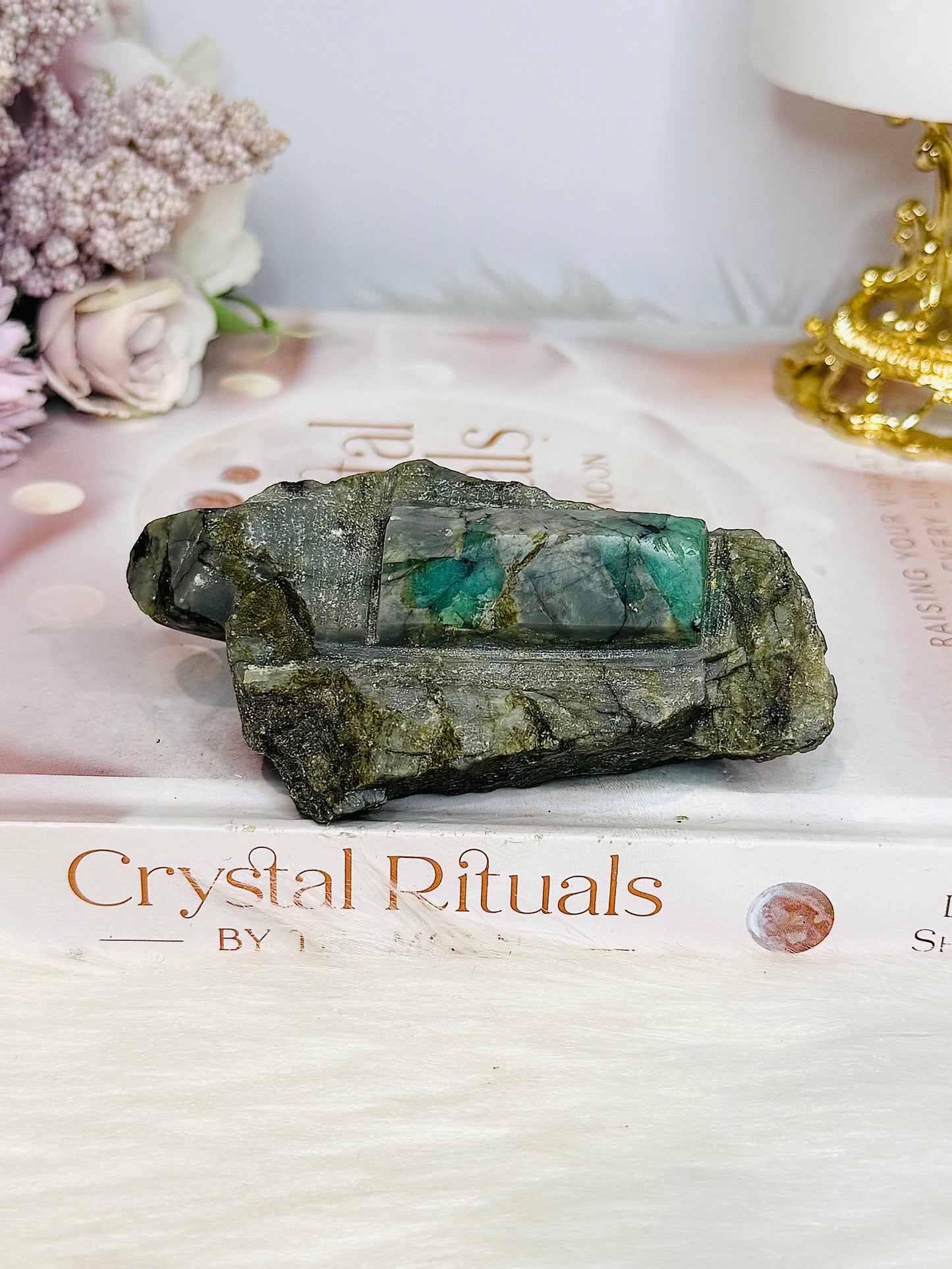Natural Emerald Specimen On Matrix From Brazil 246g