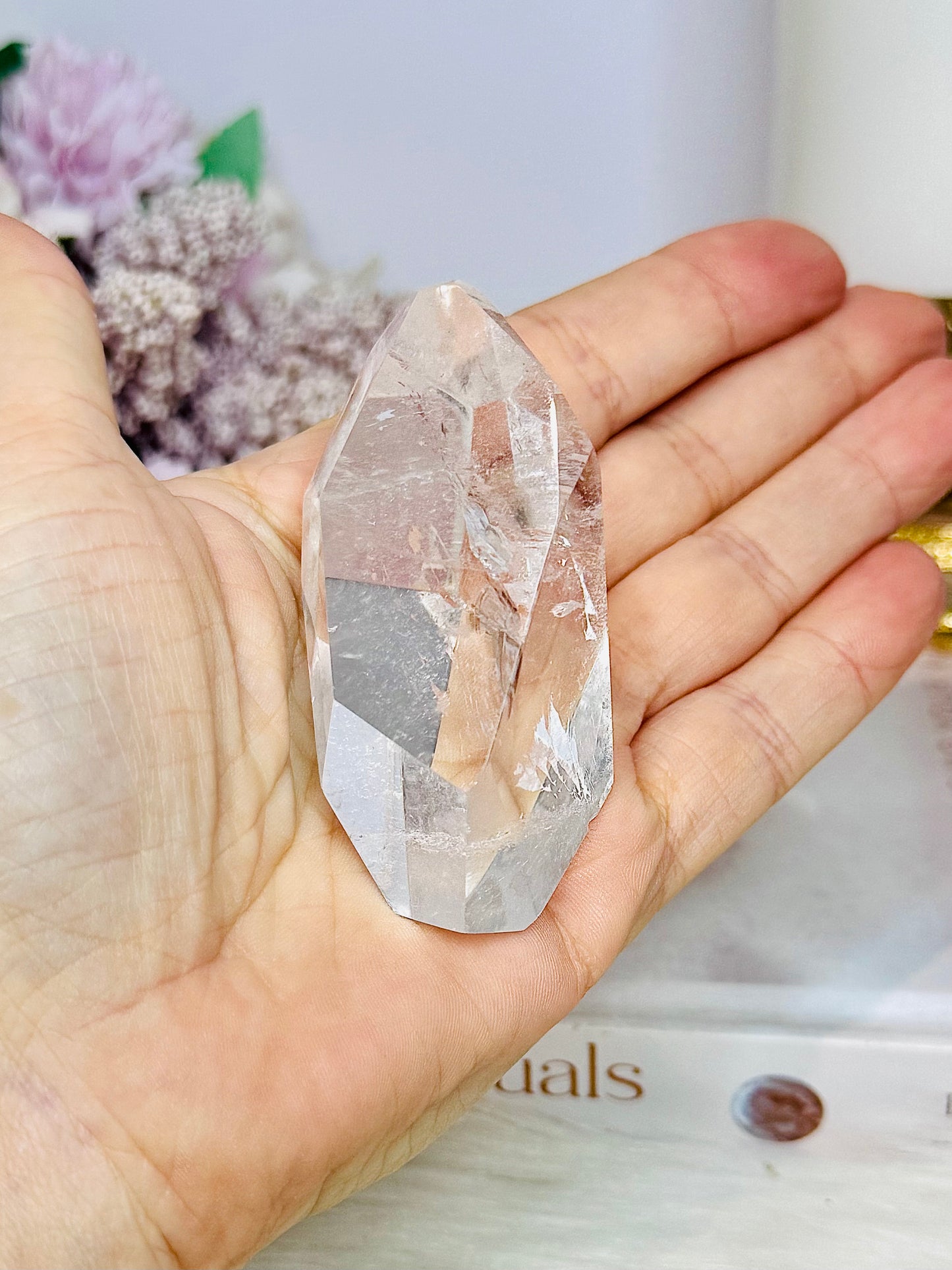 High Grade Clear Quartz Freeform 7cm
