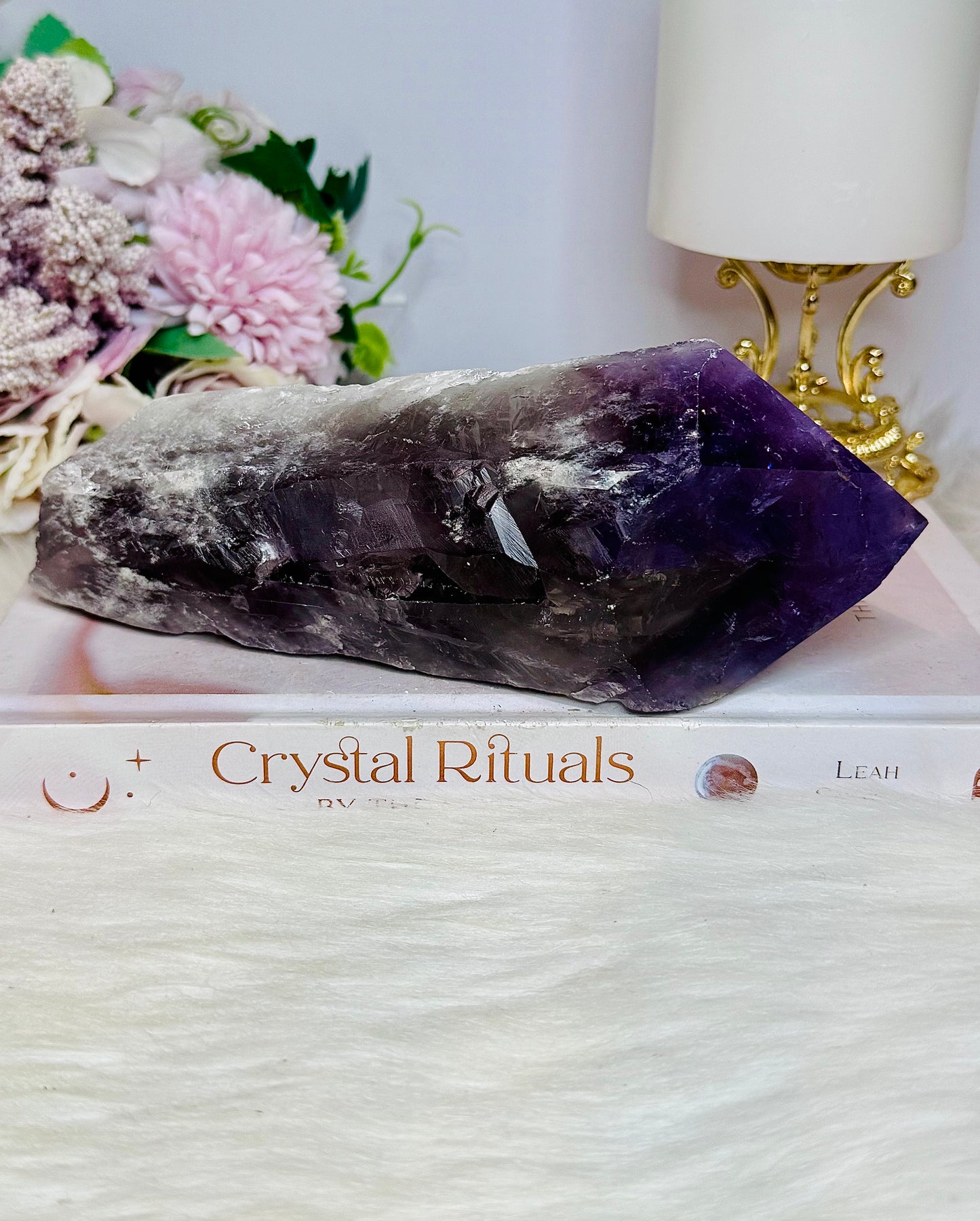 Large Amethyst Dog Tooth Point 18cm 696g