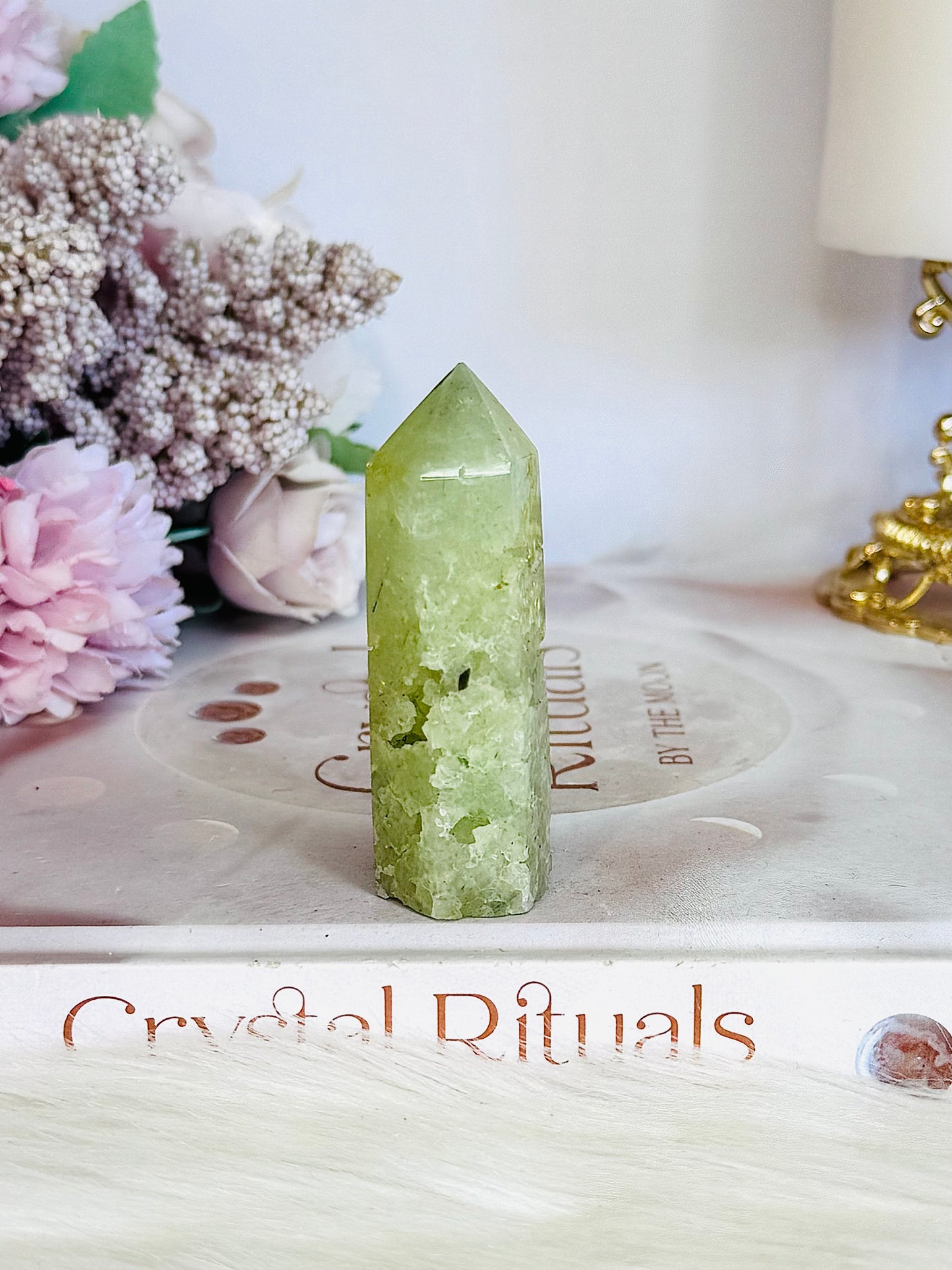 Prehnite Tower 7cm