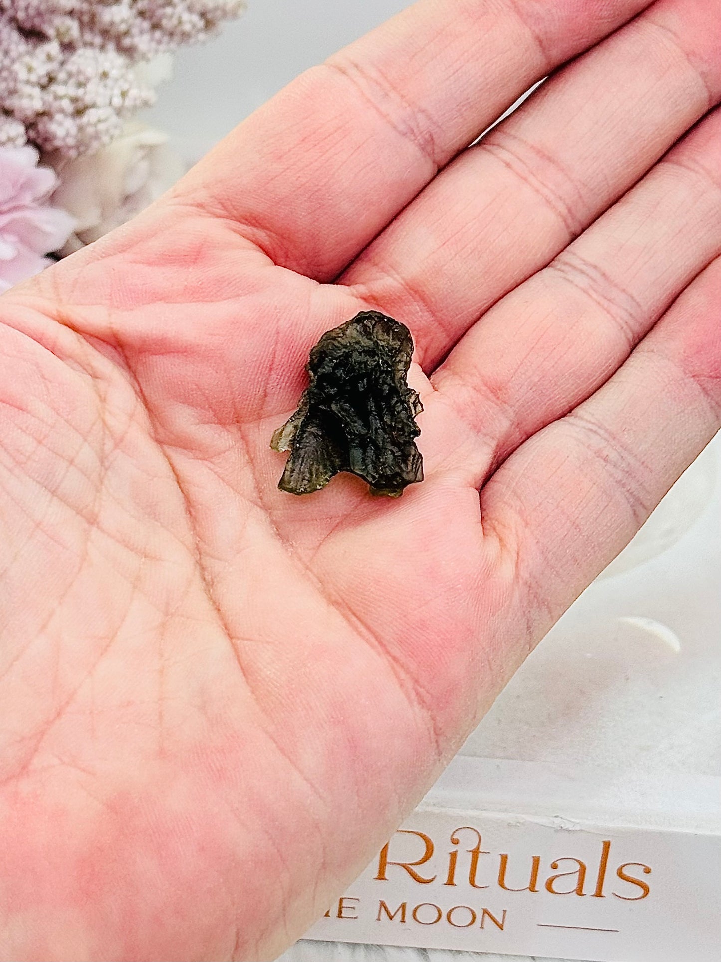 ⚜️ SALE ⚜️ Out Of This World!!! Incredible Natural Rare Moldavite Tektite 3grams with Certificate of Authenticity