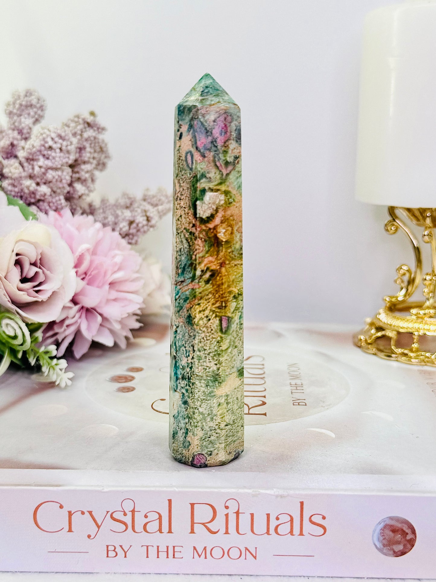 Ruby Fuchsite Tower 11cm