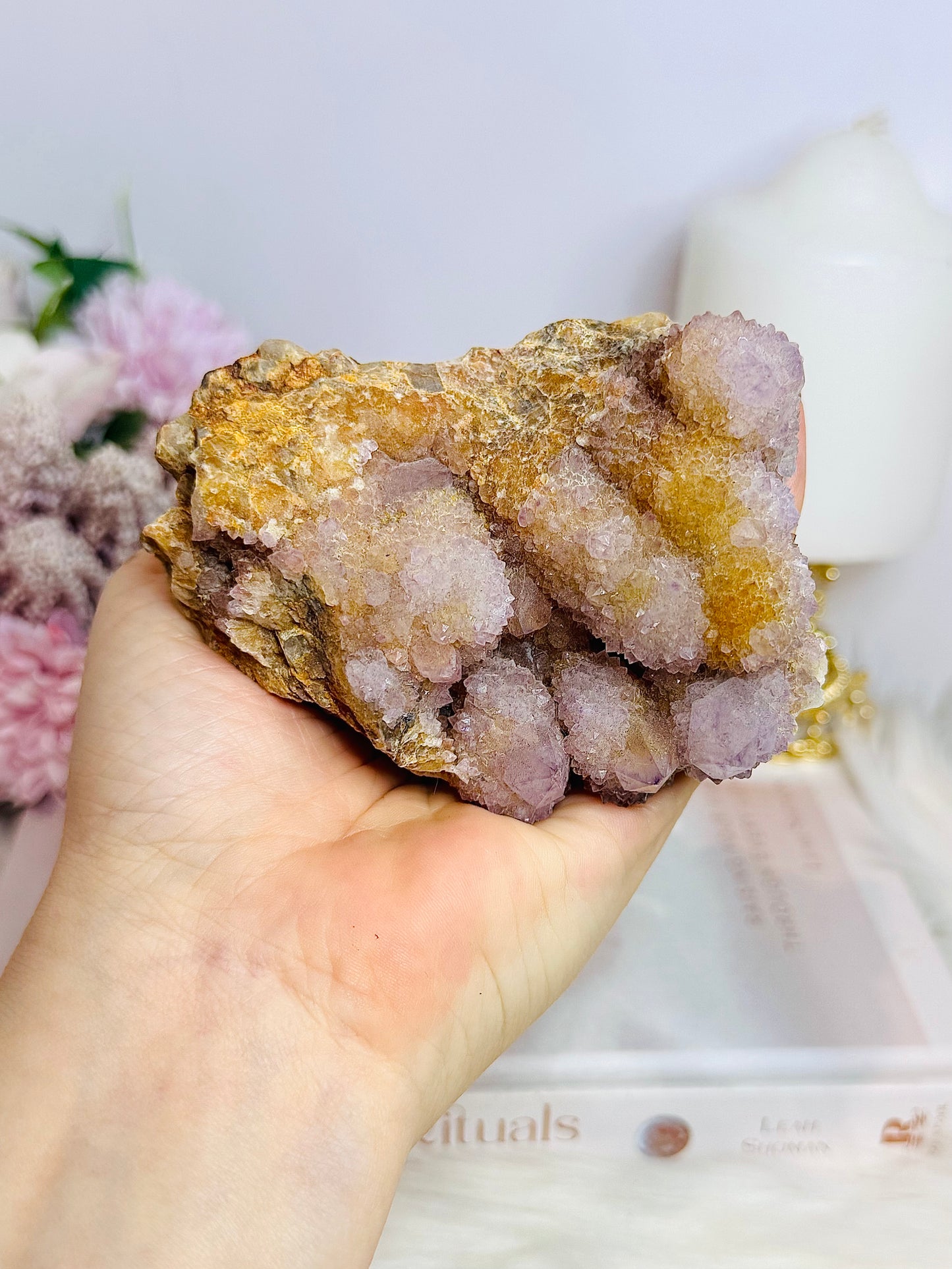 Natural Spirit Quartz Cluster 252g