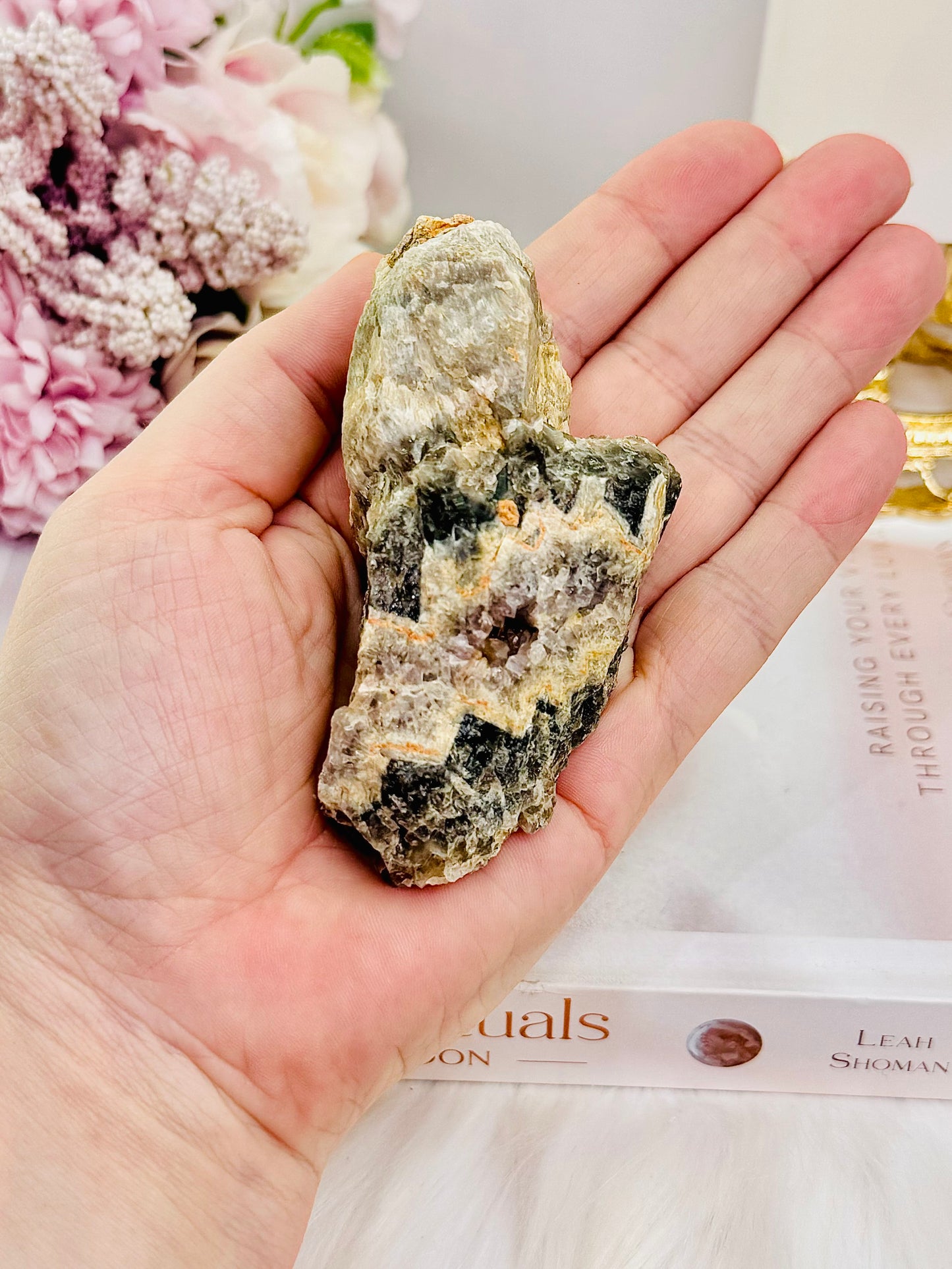 ⚜️ SALE ⚜️ Chevron Amethyst Raw Natural Stone 9cm