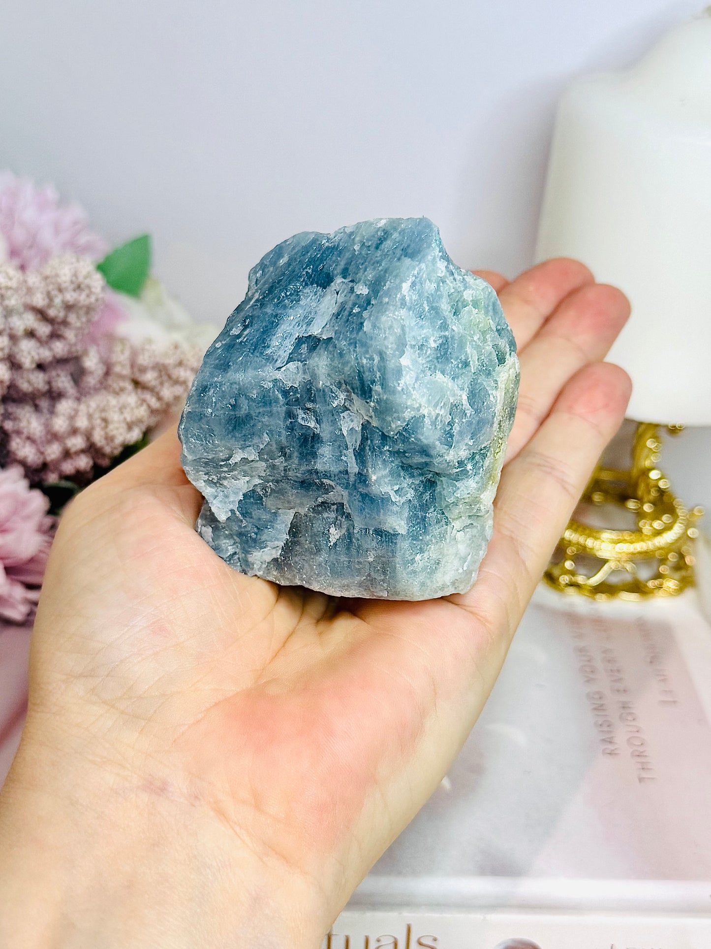 Natural Aquamarine Chunky Specimen 292g