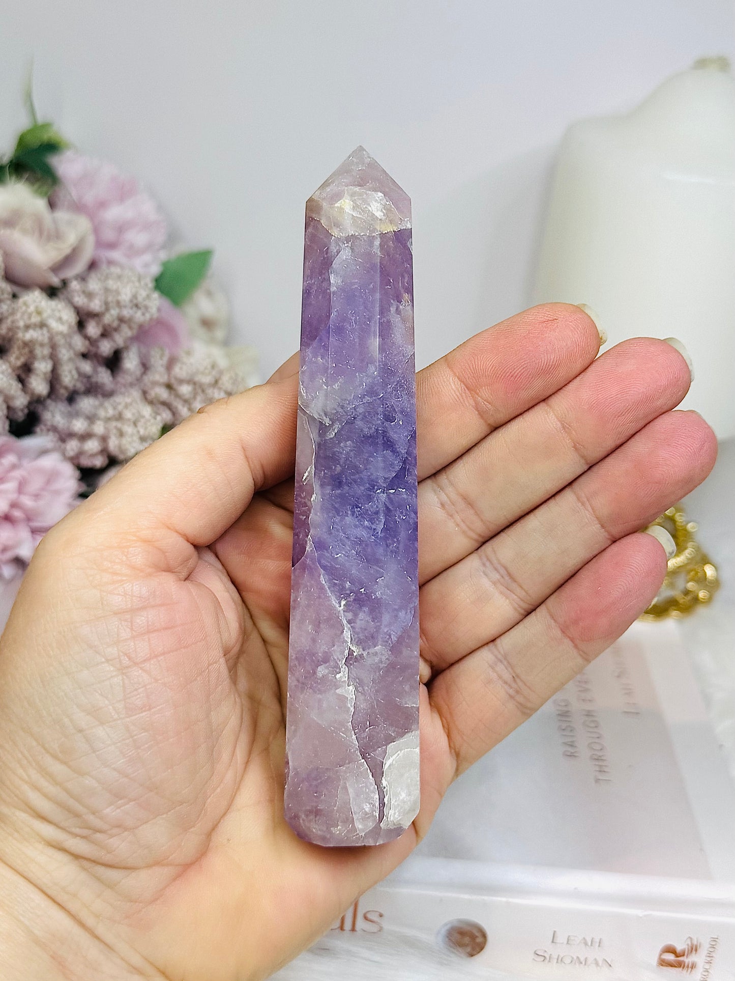 Amethyst Tower 12cm