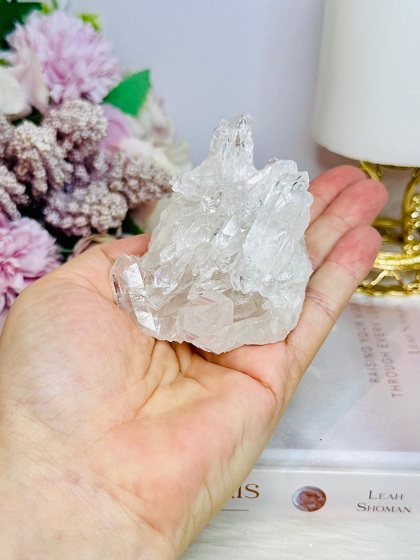High Grade Clear Quartz Cluster 188g
