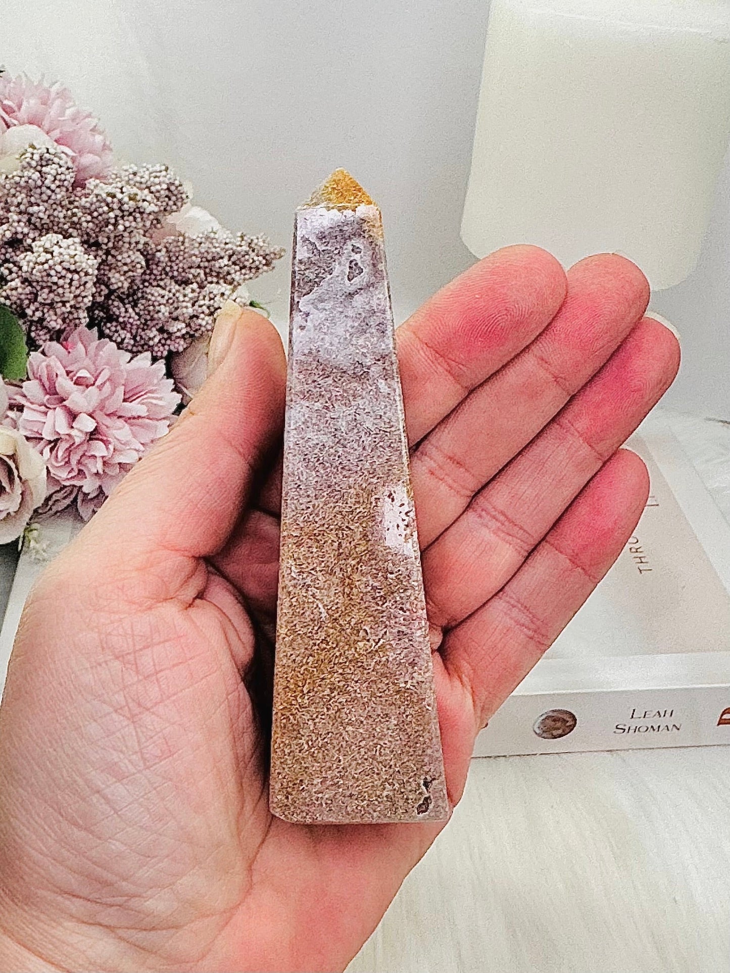 Pink Amethyst Obelisk | Tower 10.5cm