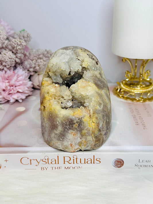 Natural Pink Amethyst Druzy Freeform 762g