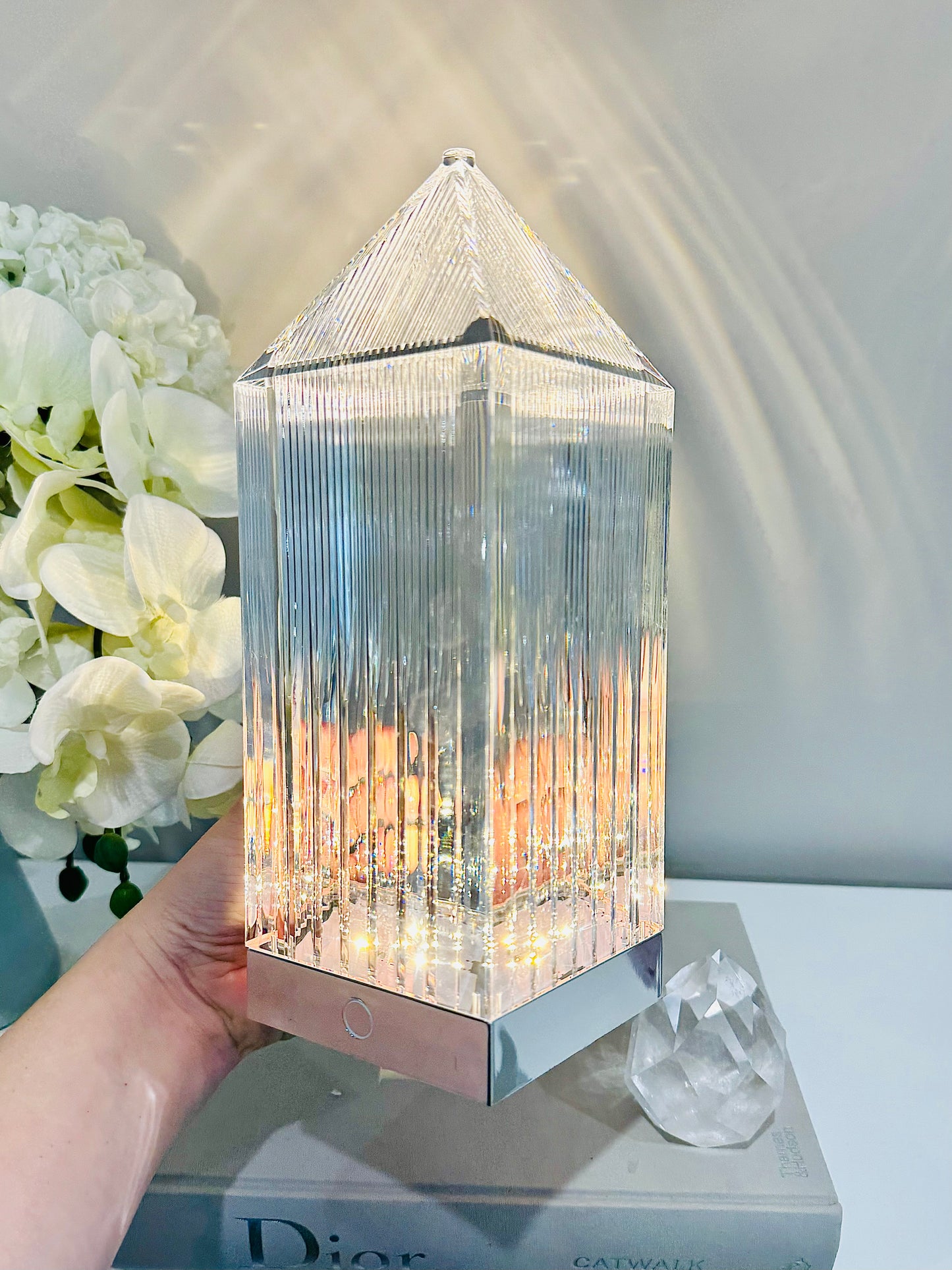 Large Usb Lantern House 23cm