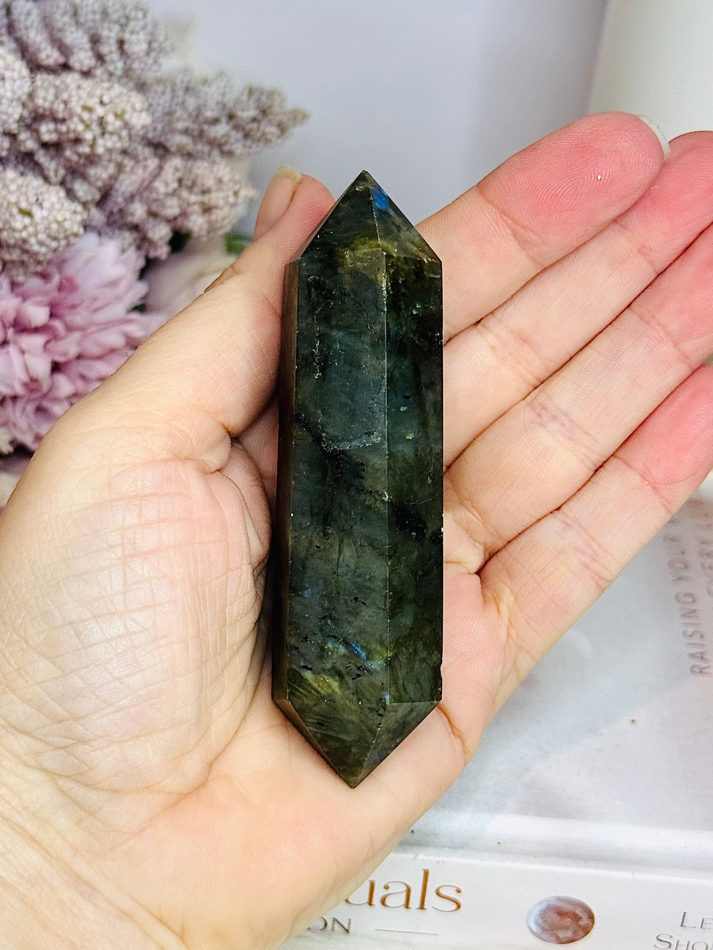 Labradorite Double Terminated Point 9.5cm