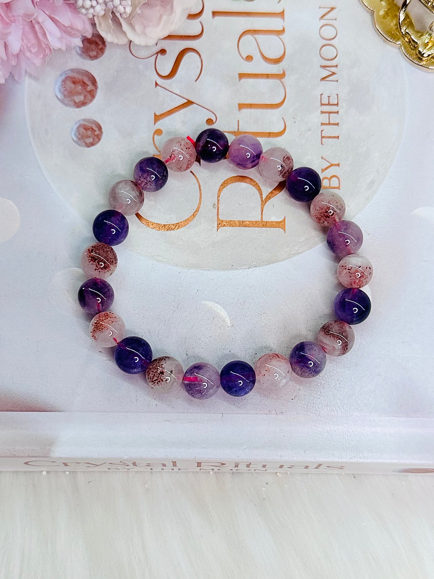 Beautiful Super Seven Bracelet In Gift Bag