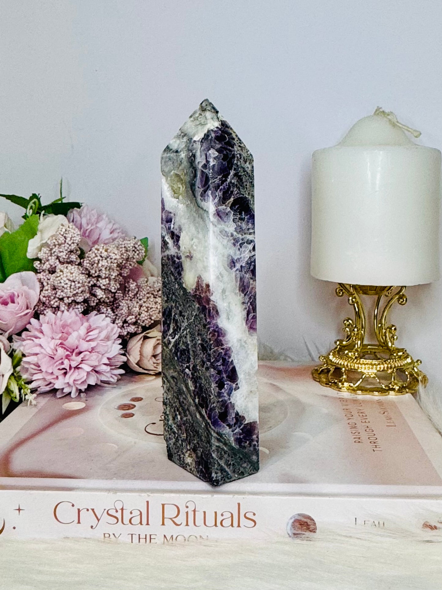Root Fluorite Tower 15.5cm