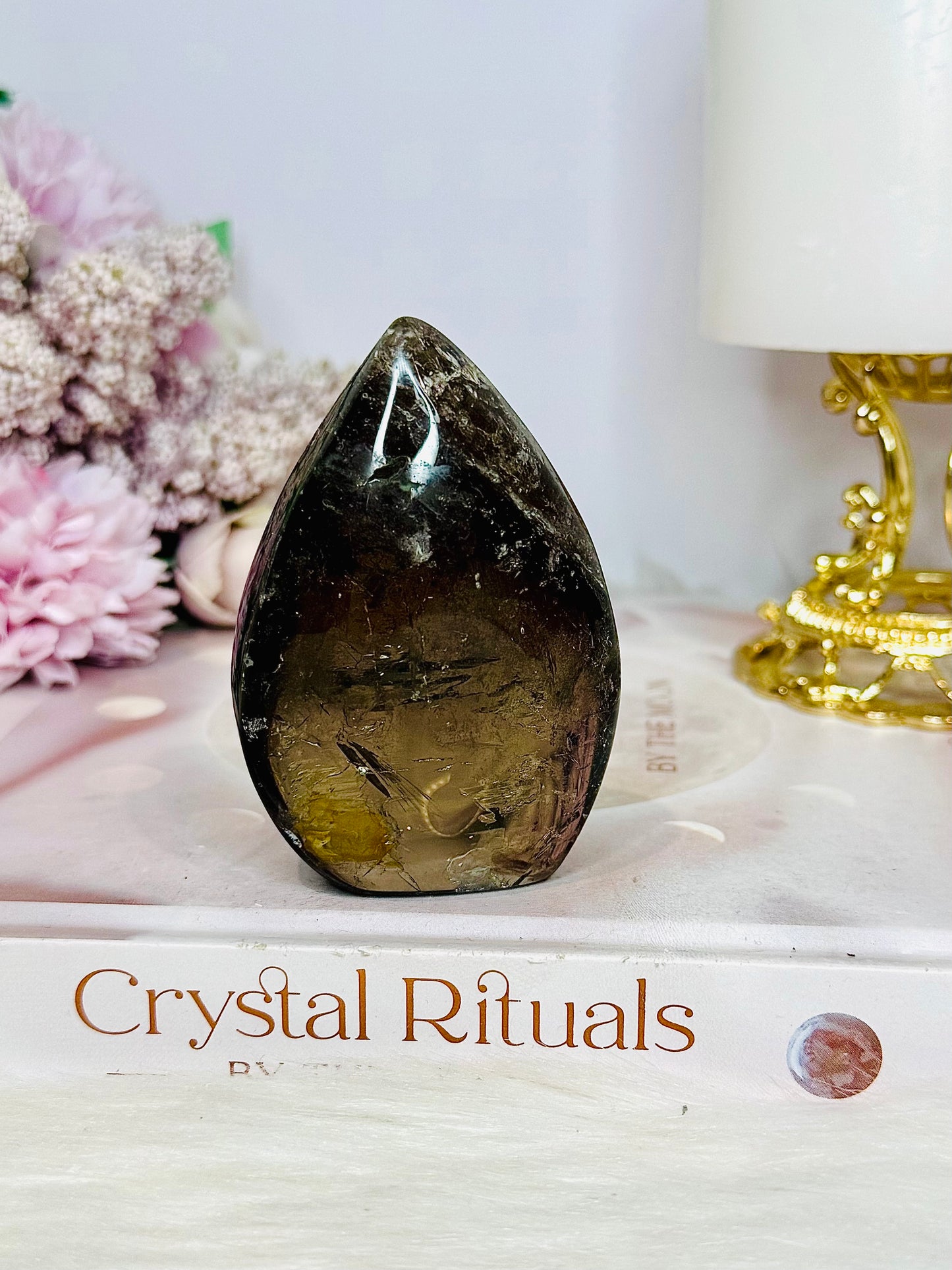 Smokey Quartz Flame | Freeform 8cm