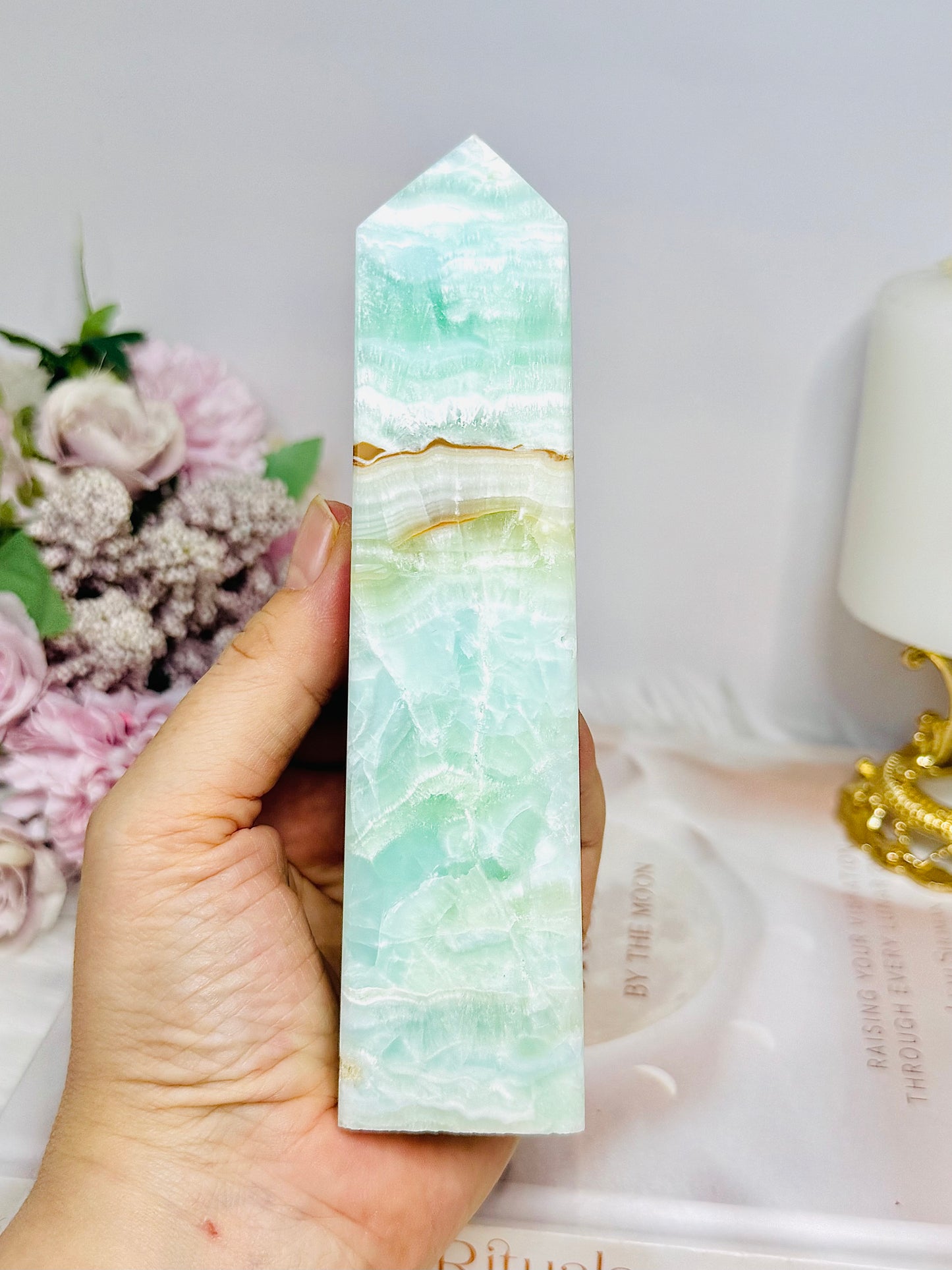 Caribbean Calcite Tower 15cm