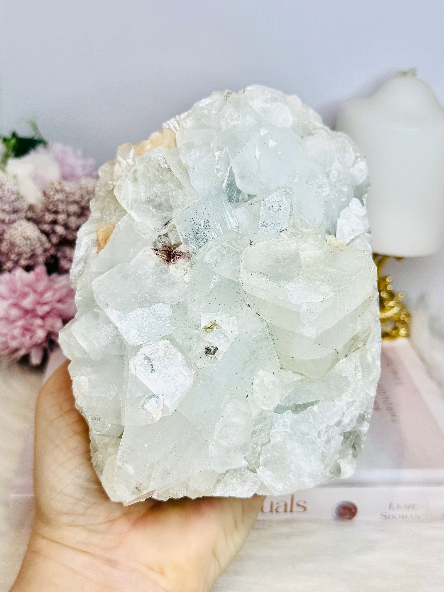 Large Natural High Grade Apophyllite Freeform Specimen 1.7KG