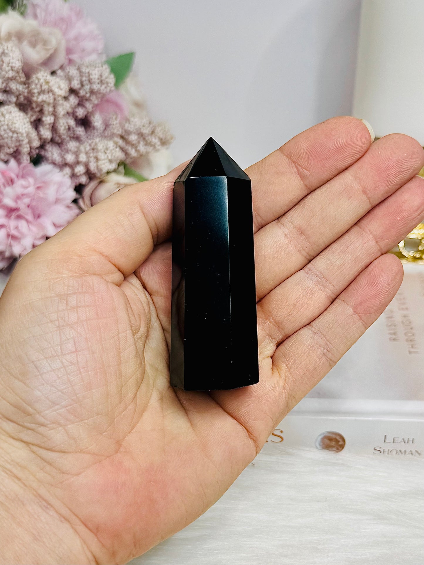 Black Obsidian Tower 7.5cm