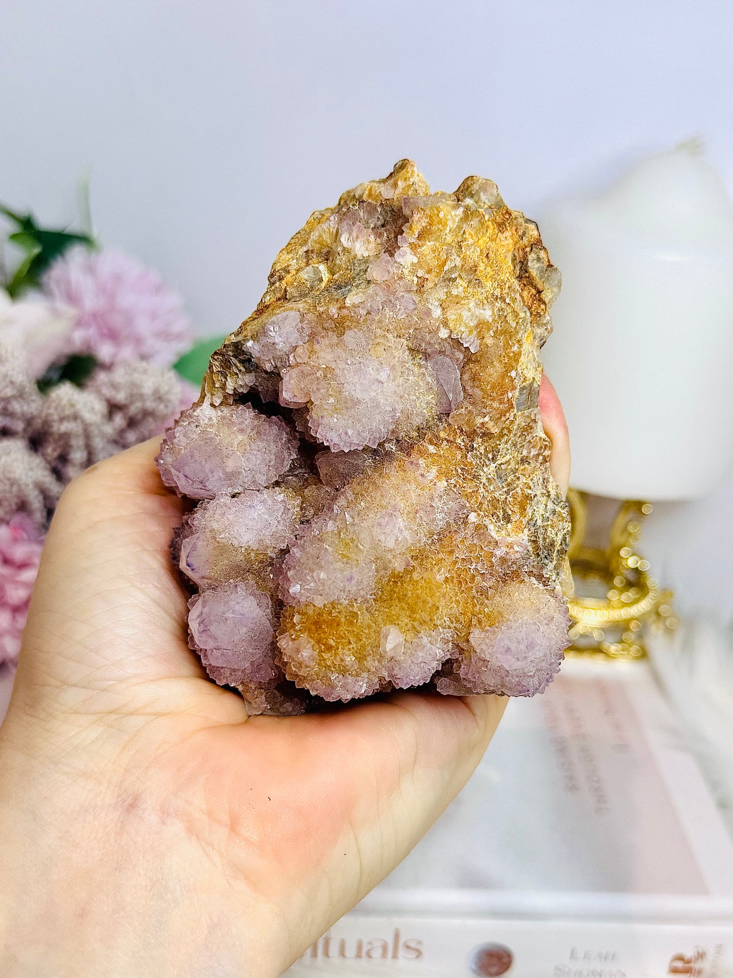 Natural Spirit Quartz Cluster 252g