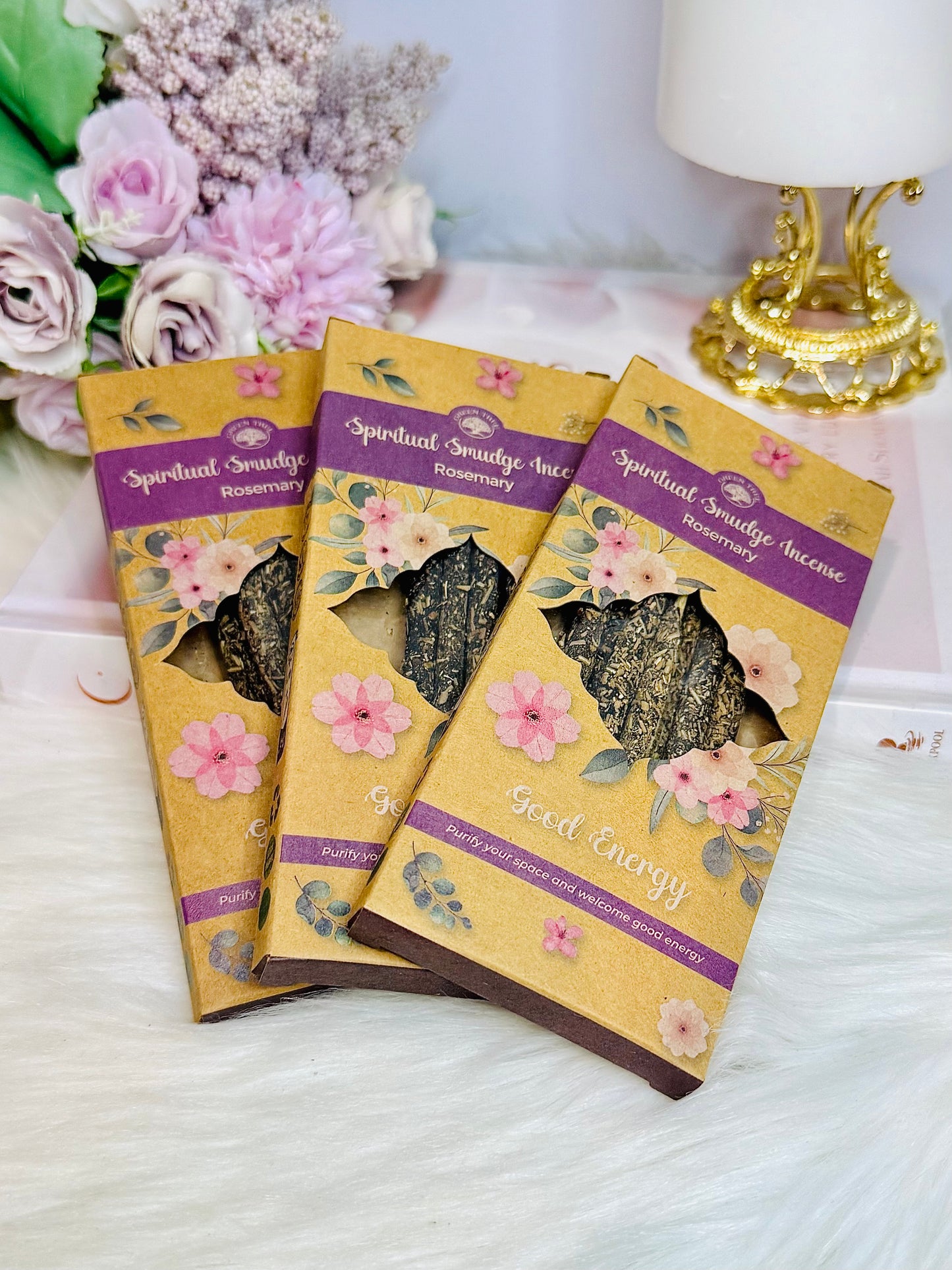 Rosemary Smudge Incense Sticks Pack of 8