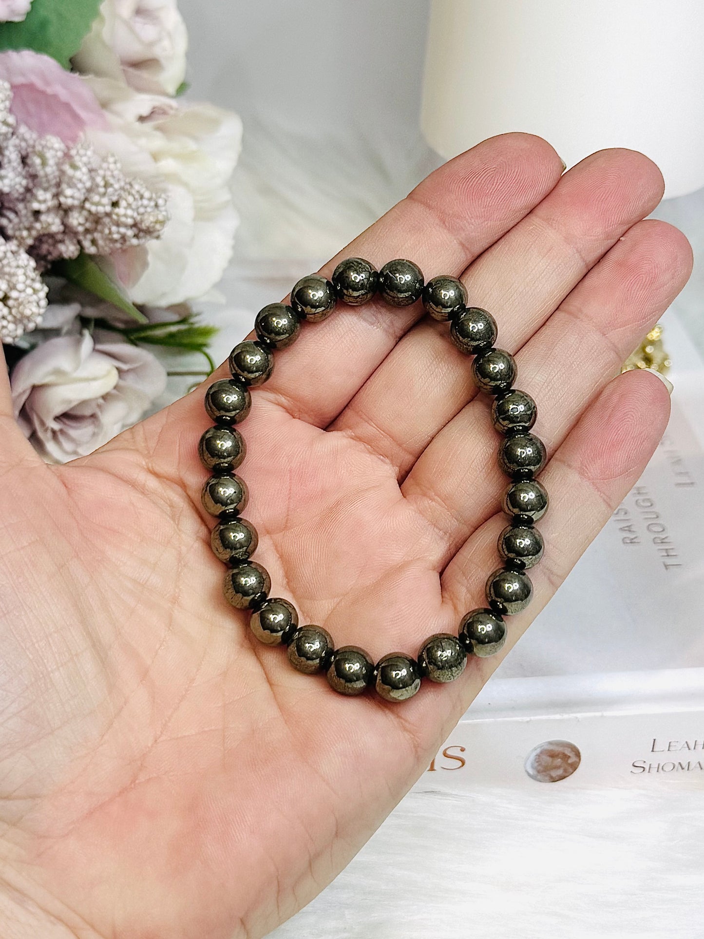 Pyrite Bracelet in Gift Bag