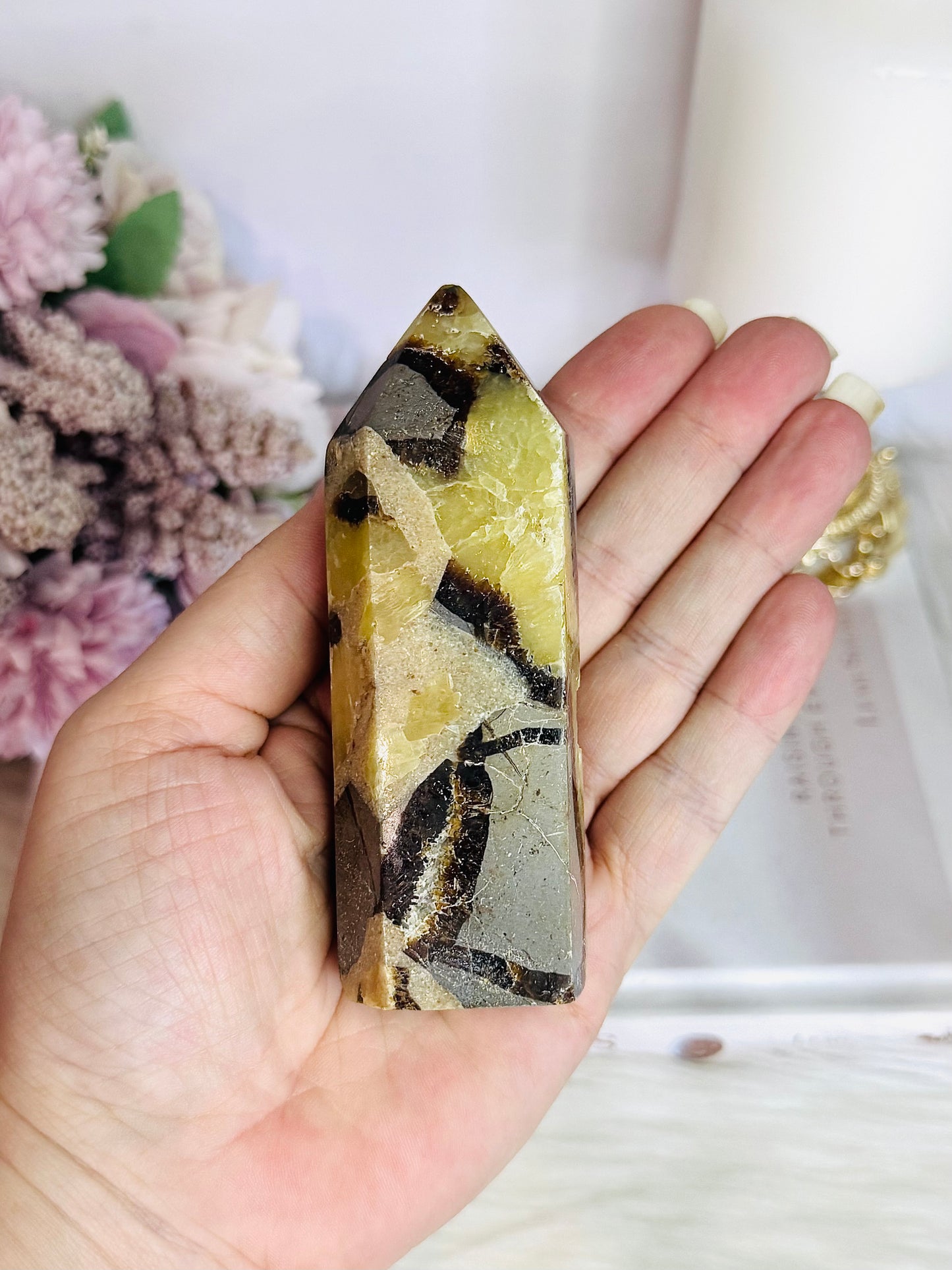 Septarian Druzy Tower 10cm