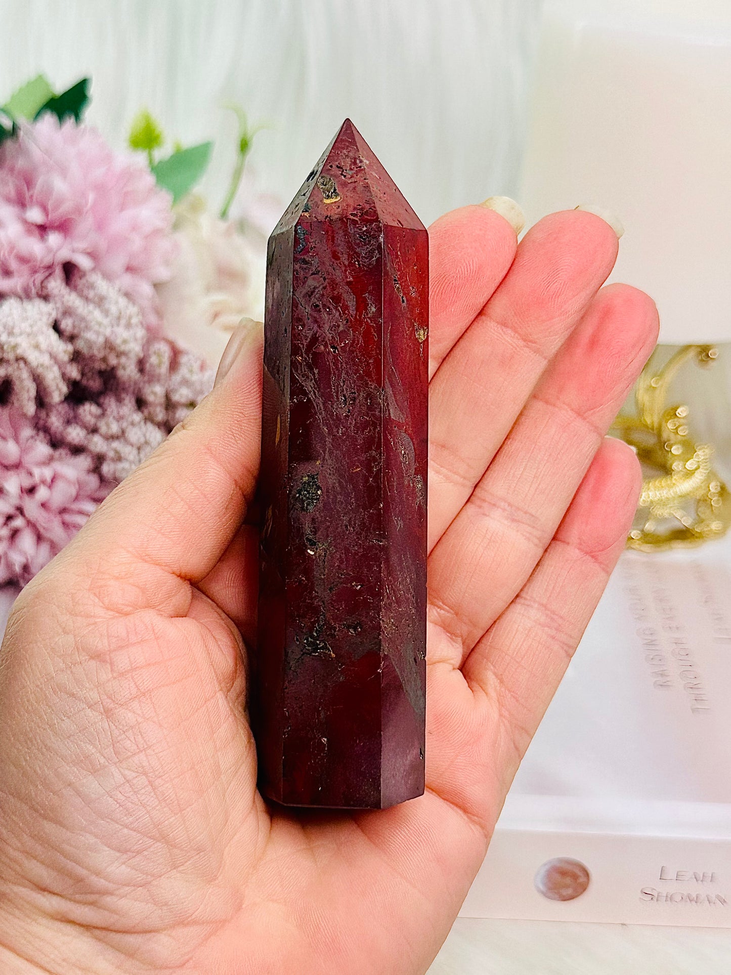 Beautiful Mookaite Jasper Tower