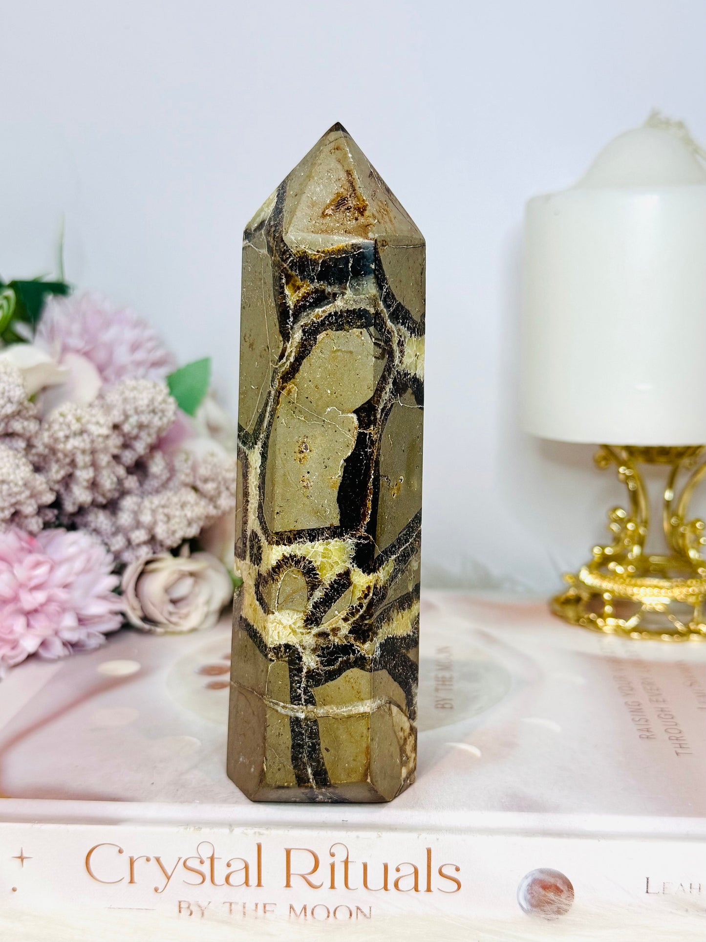 Large 15cm Septarian Tower