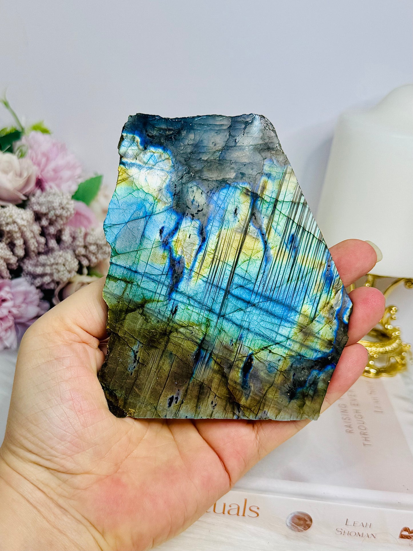 Labradorite Slab 12cm