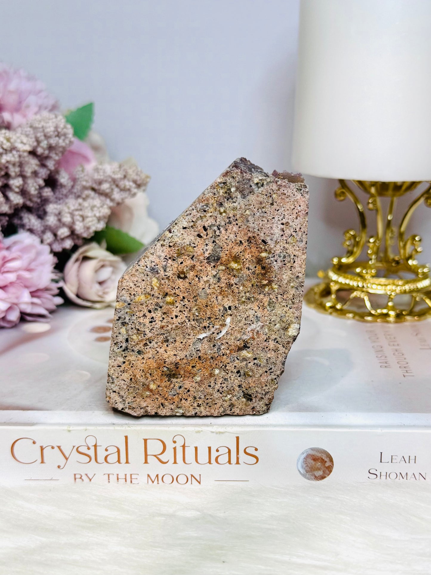 Amethyst Cluster Slab | Freeform 198g