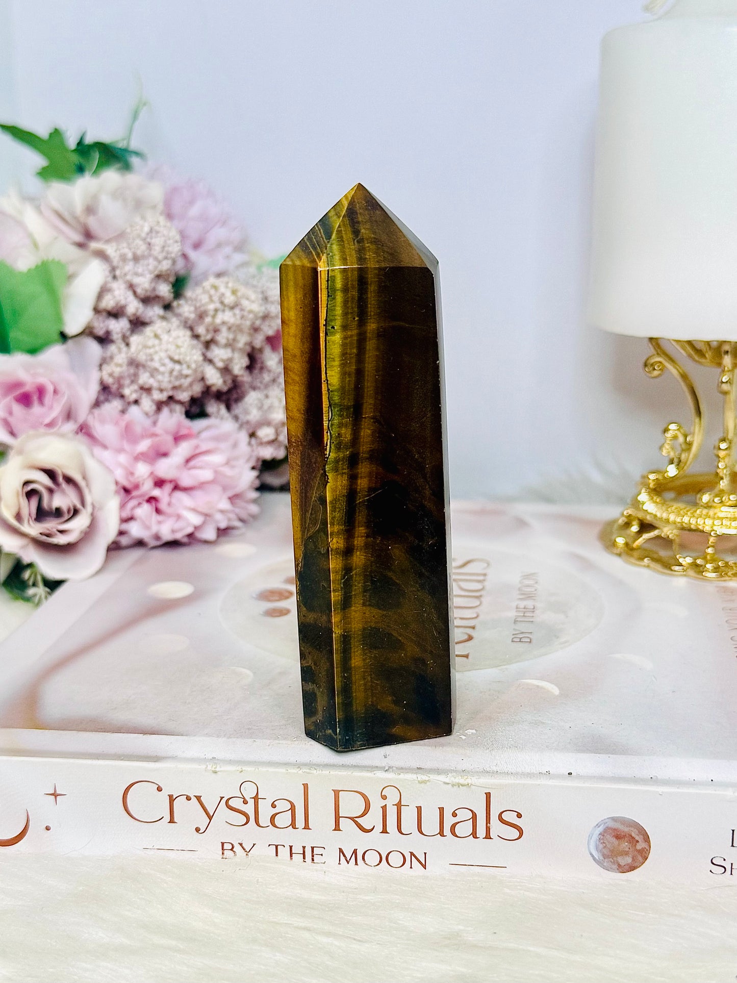 Tigers Eye Chunky Tower 10.5cm