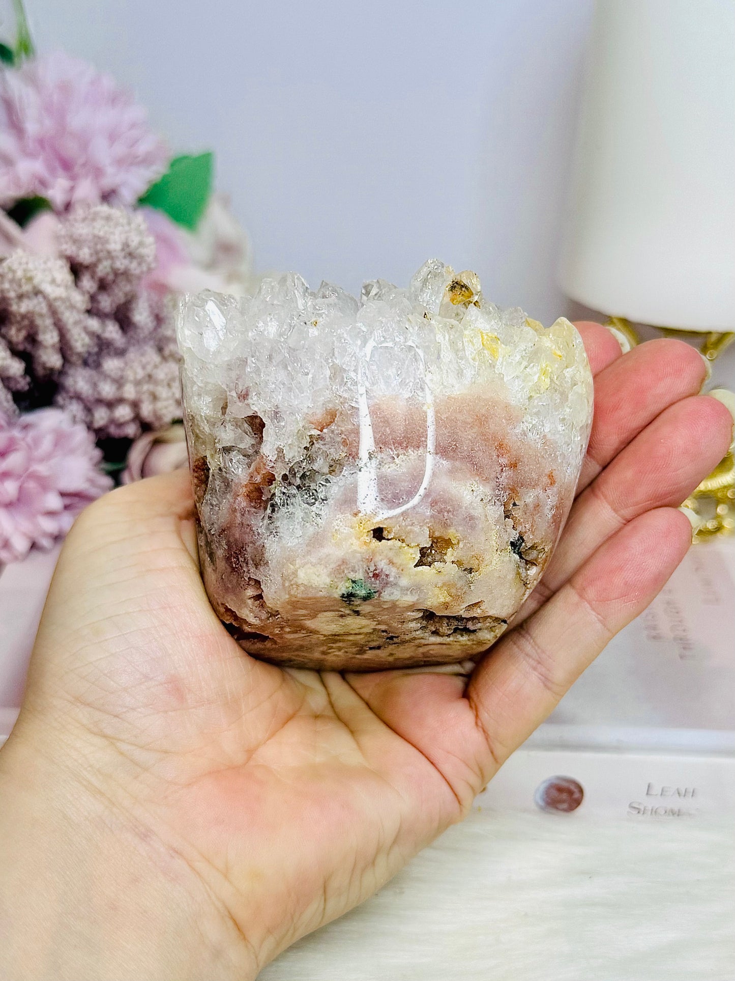 Pink Amethyst Natural Freeform 395g